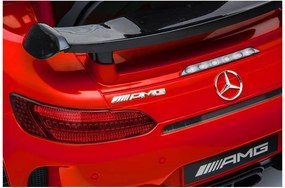 LEAN CARS Elektrické autíčko Mercedes GTR červené, LED, MP3
