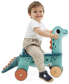 Drevené odrážadlo - dinosaurus