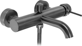 Rea Lungo Grip, vaňová batéria s ručnou sprchovou hlavicou, grafitová, REA-B2352