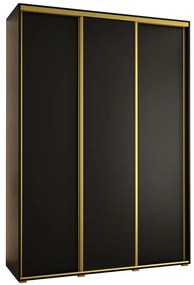 Skriňa 45 Canaris 1 190 čierna/gold