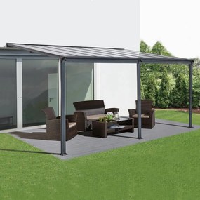 ALU pergola Avenberg AVESTA BW8- 5 x 3 m