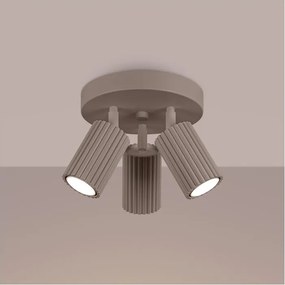 Brilagi - LED bodové svietidlo CRESTO 3xGU10/10W/230V taupe