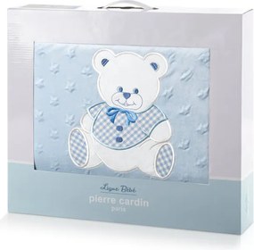 Detská deka Pierre Cardin BABY 4 modrá / krémová