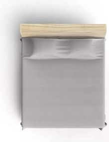 Bavlněný pique přehoz LIGHTY 220x 240 cm světle šedý