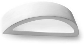 Sollux SL.0001 - Nástenné svietidlo ATENA 1xE27/60W/230V 40,5 cm biela