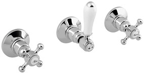 Sapho Sapho, ANTEA podomietková sprchová batéria, 2 výstupy, chróm, SET305-101