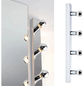 Paulmann 80098 - 4xE14/40W IP44 Kúpeľňové osvetlenie zrkadla REGULA 230V chróm
