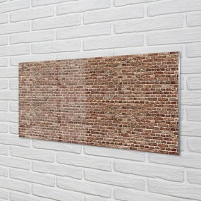 Obraz na skle Tehlové múry wall 140x70 cm