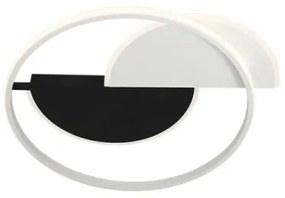 LED Stmievateľné svietidlo LED/70W/230V 3000-6500K biela/čierna + diaľkové ovládanie