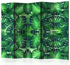Artgeist Paraván - Tropical Leaves II [Room Dividers]