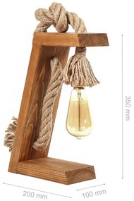 Stolná lampa 1xE27/40W/230V