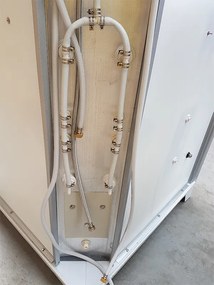 BPS-koupelny Hydromasážny box WSH7120WS biely, 90x90 so saunou