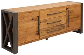 Komoda Thunder 200cm divý dub