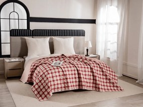 Prehoz na posteľ TARTAN HEART, farebný Rozmer: 220 x 240 cm