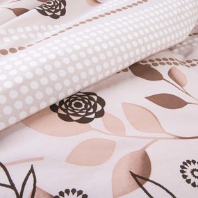 BAVLNENÉ OBLIEČKY COTTONLOVE 160X200 CM, 2KS 70X80 CM LISTY