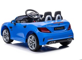 LEAN CARS Elektrické autíčko Mercedes SLC 300 LED MP3 modré