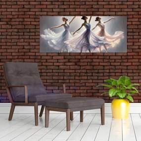 Obraz - Tri baletky (120x50 cm)
