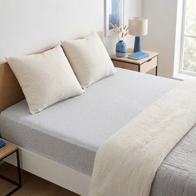 4Home jersey prestieradlo DELUXE sivá, 100 x 200 cm, 100 x 200 cm