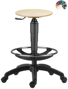 ANTARES Pracovná stolička taburet 1290 L drevo buk