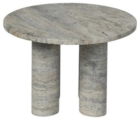 Kamenný okrúhly odkladací stolík ø 52 cm Volos – Blomus