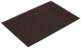 Odolná vstupná kobercová rohož s PVC 1+1 ZADARMO, 90 x 120 cm, hnedá