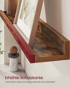 Sada nástenných políc LWS064K01