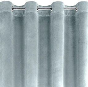 ZATEMŇOVACÍ ZÁVES NA KRÚŽKOCH SAMANTA 140X250 CM STRIEBORNÁ