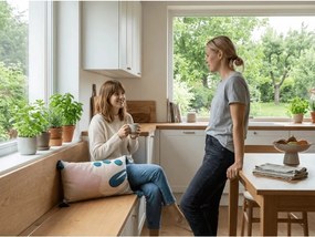 Dekoratívny vankúšik IMPRIME ALMA 30x50 cm, ružový