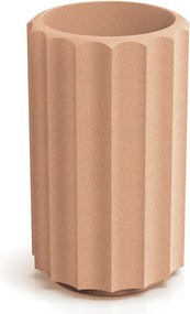 Plastový květináč RONAN LINE HIGH 28 cm terakotový