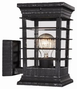 Philips 15280/54/PN - Vonkajšia nástenná lampa MyGarden PATIO 1xE27/60W/230V IP44