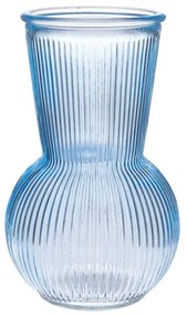 Sklenená váza modrá