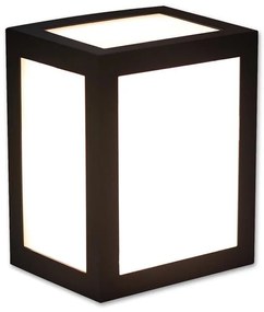 TOP LIGHT Svetlo nástenné-stropné Burgos, Biela-Čierna