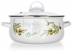 Banquet 6-dielna sada smaltovaného riadu Olives