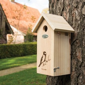 Vtáčia búdka Simple2, 30x17x14 cm, drevo, hnedá