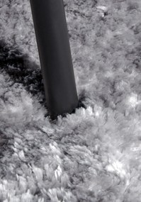 ELLE Decoration, Kusový koberec Cosy 106110 Silver kruh z kolekcie Elle, 160x160 (priemer) kruh, šedá, obývacia izba