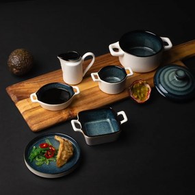 Miska Flowl Atelier modrá s rúčkami ø7.2 cm - Gaya - 452150