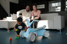 BERG GO - odrážadlo a šliapadlo 2v1 - modré