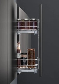 VIBO Galaxy kôš bočné horné skrinky 150mm biely ľavý