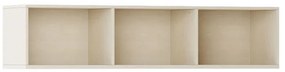 Knižnica INTEGRO policová nižšia, 465 x 1750 x 400 mm, 3 police, breza