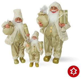 Santa Claus Gold 60 cm