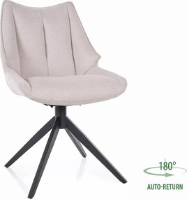 SI Stolička Coda Brego svetlo béžová