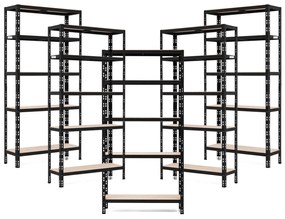 Trestles Balíček 5xSUPER HIT - Policový regál 1800x900x450 Farba: Modrá