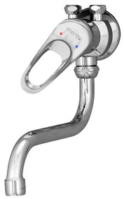 Mereo Mereo, Drezová nástenná batéria s ramienkom 3/4", chróm, MER-CBE301021M