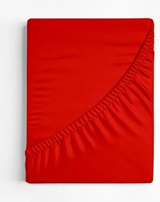 Jersey plachta de Luxe 90-100x200 cm  červená