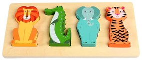 Drevené puzzle Colourful Creatures - Rex London