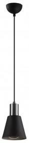 Luster na lanku KEM 1xE27/40W/230V čierna