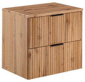 Závesná skrinka Casad s doskou 60 cm dub wotan