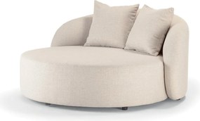 COSY plážová posteľ taupe