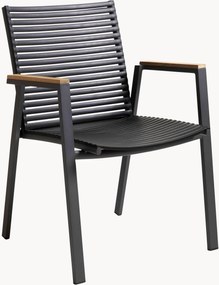 Záhradná stohovateľná stolička's opierkami Mood