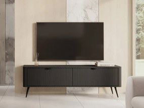 TV skrinka Wosial 163 2D, Farby: čierny grafit